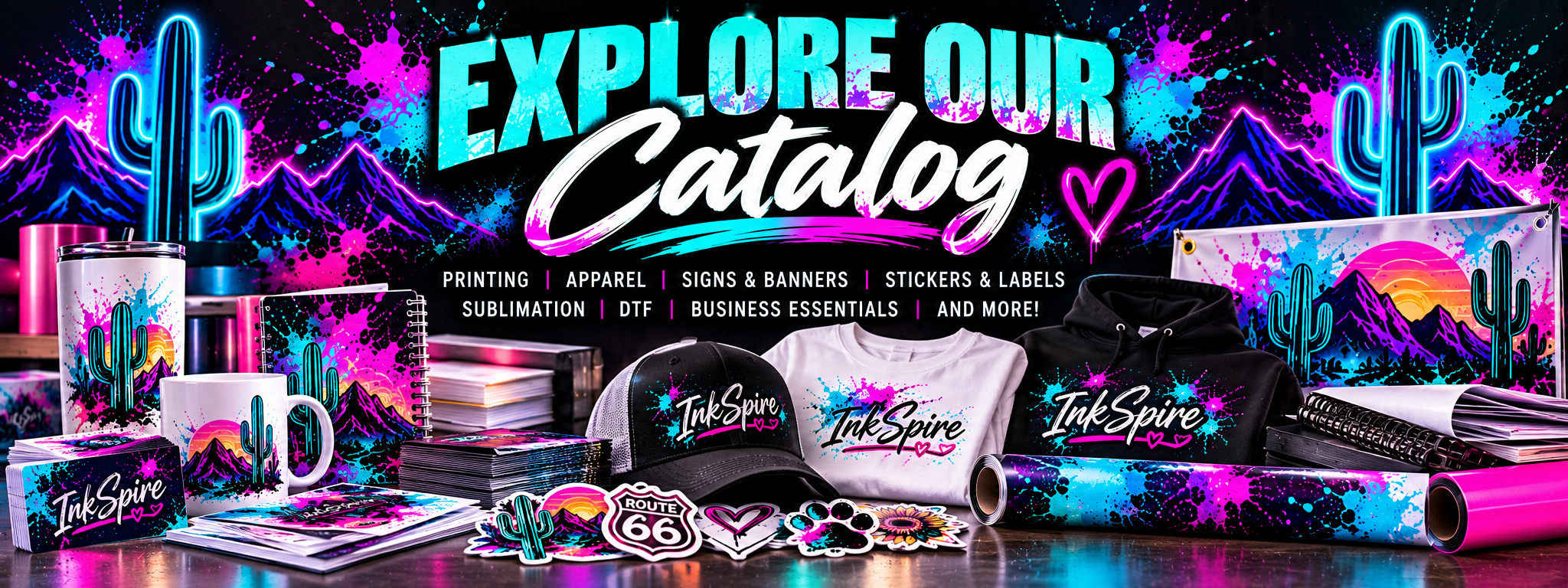 Explore the InkSpire Catalog